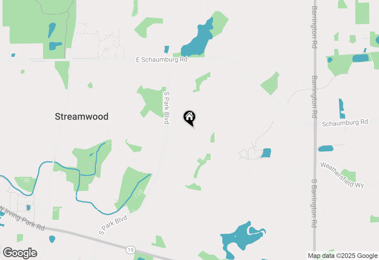 Map of 707 Sunset Circle, Streamwood, IL 60107