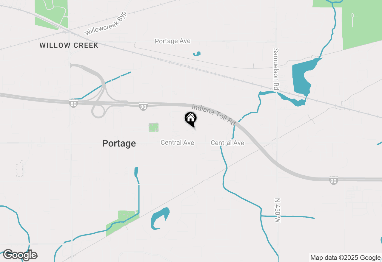 Map of 2584 Parkview Street, Portage, IN 46368