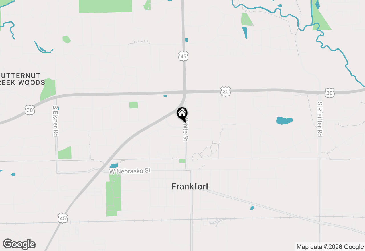 Map of 17 Old Frankfort Way, Frankfort, IL 60423