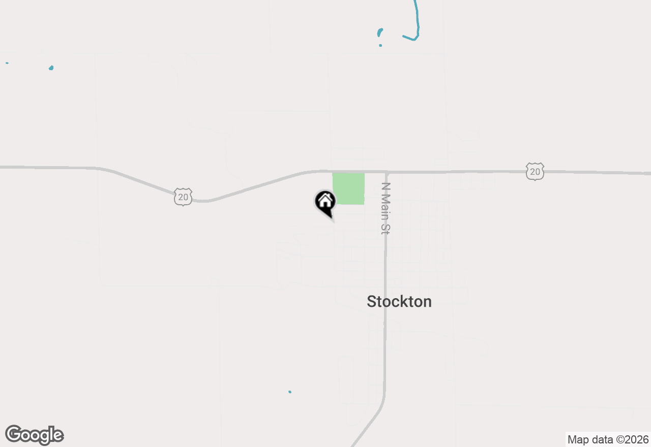 Map of 415 W Columbia Avenue, Stockton, IL 61085