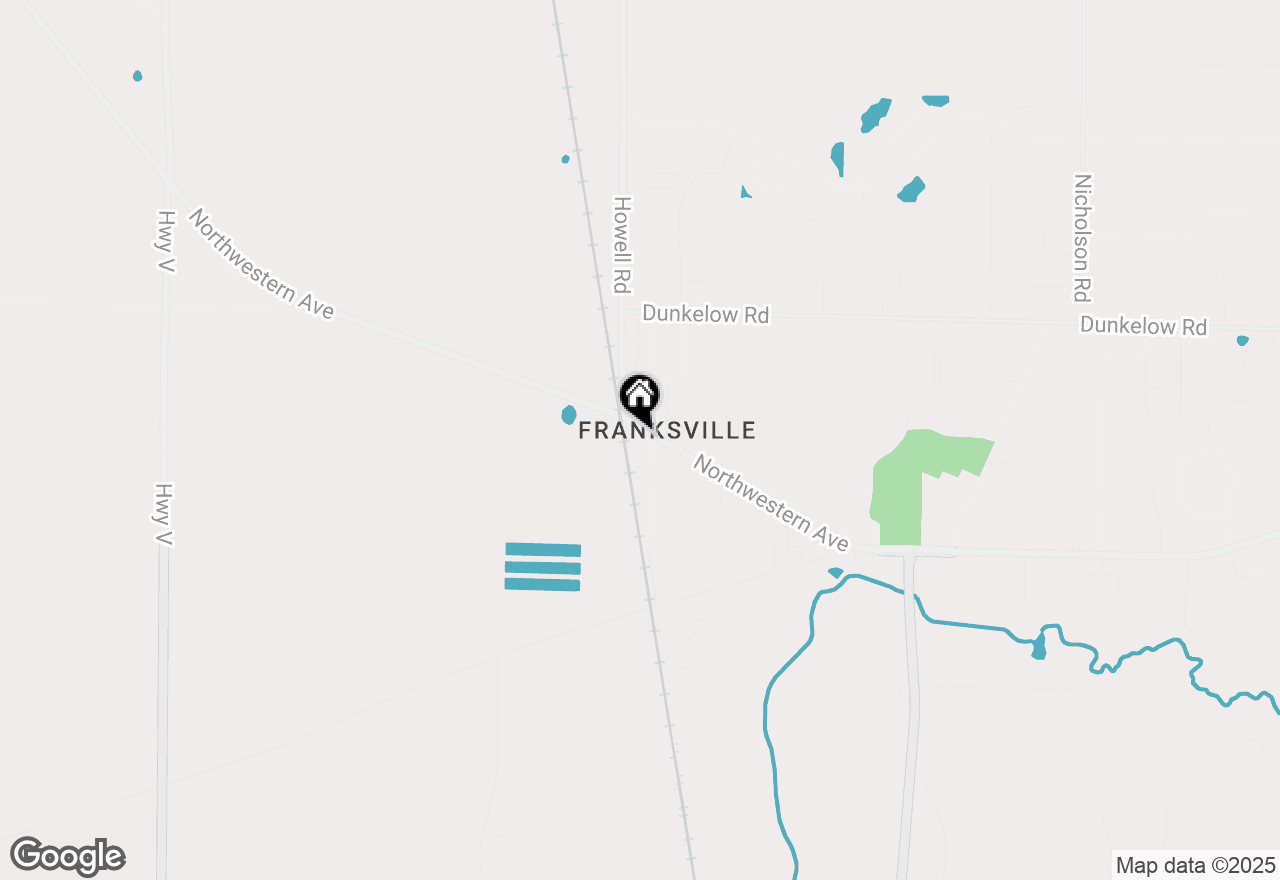 Map of 10527 Northwestern Ave, Franksville, WI 53126