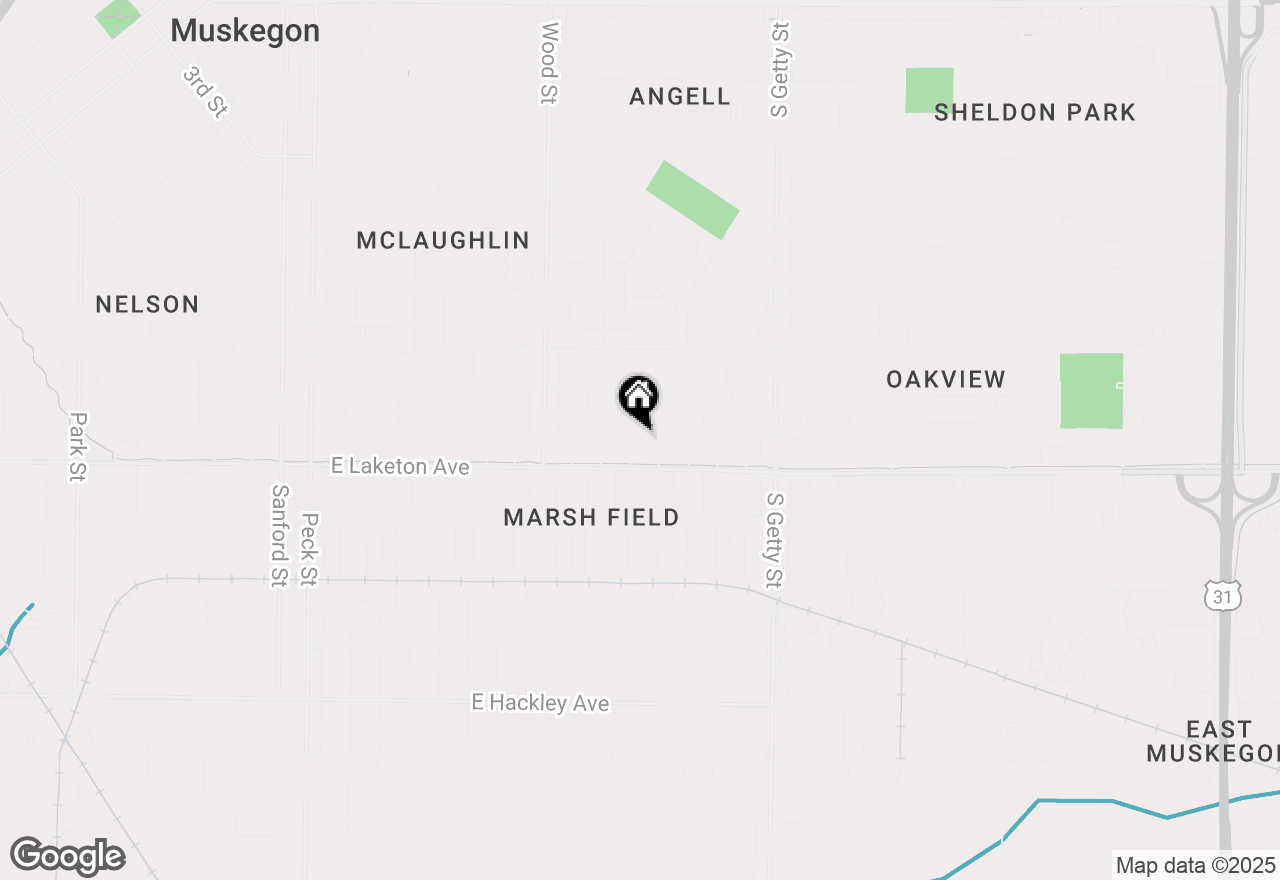 Map of 1752 Jarman Street, Muskegon, MI 49442