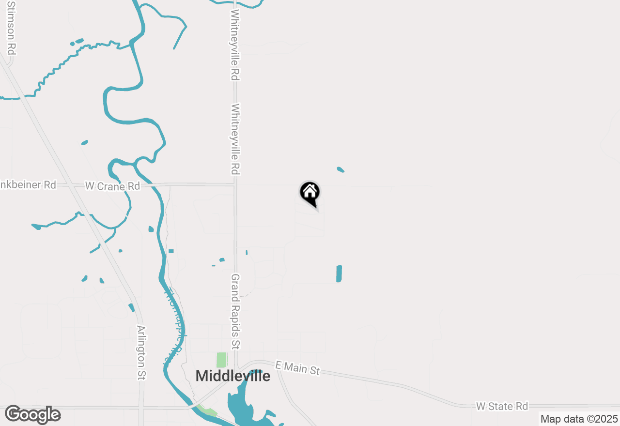 Map of 828 Buttonwood, Middleville, MI 49333
