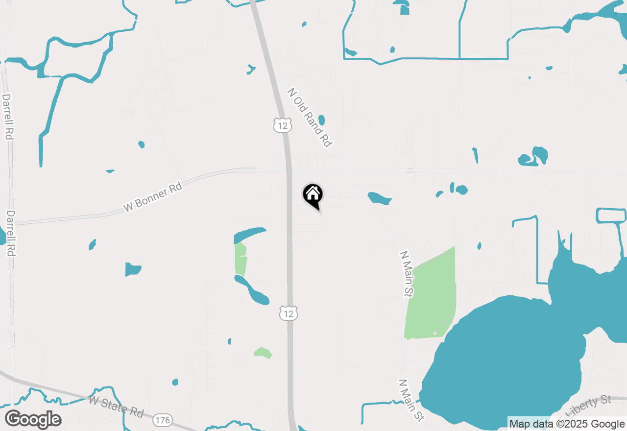 Map of 1000 Rand Rd, #206 #206, Wauconda, IL 60084