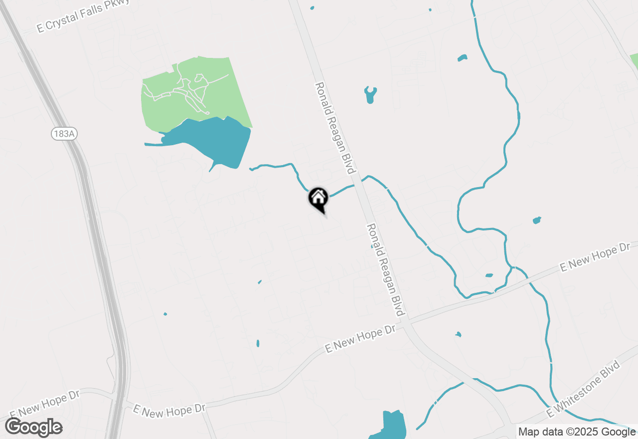 Map of 14509 Blacktail Dr, Cedar Park, TX 78641