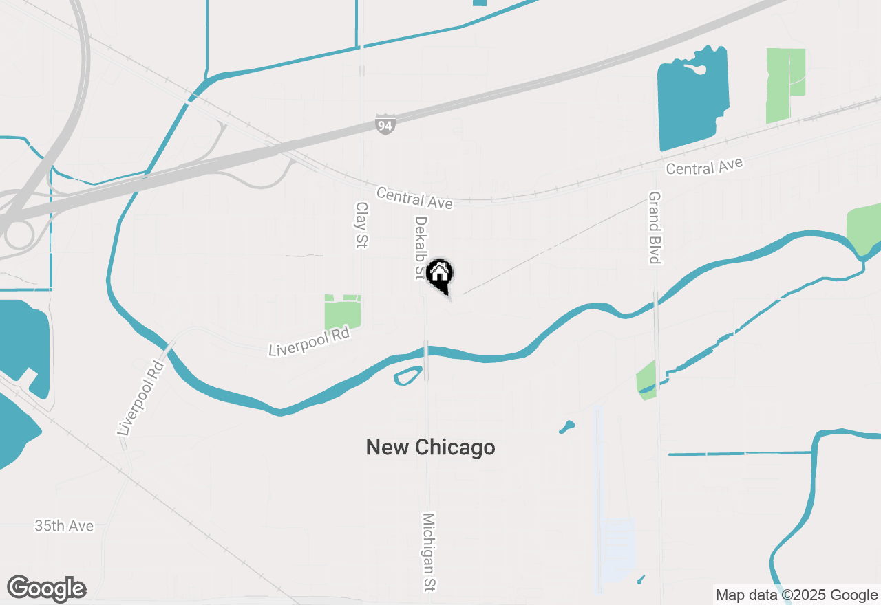 Map of 2901-29 Dekalb Street, Lake Station, IN 46405