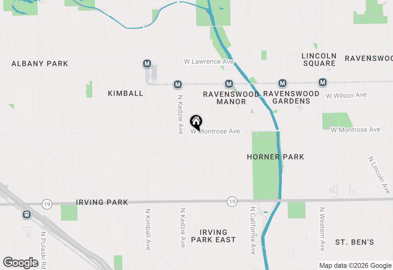 Map of 4350 N Albany Avenue #2S, Chicago, IL 60618