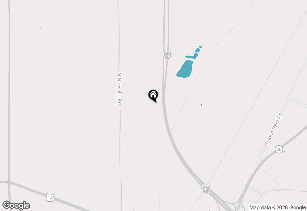 Map of 4633 Overlook Drive, Milton, WI 53563