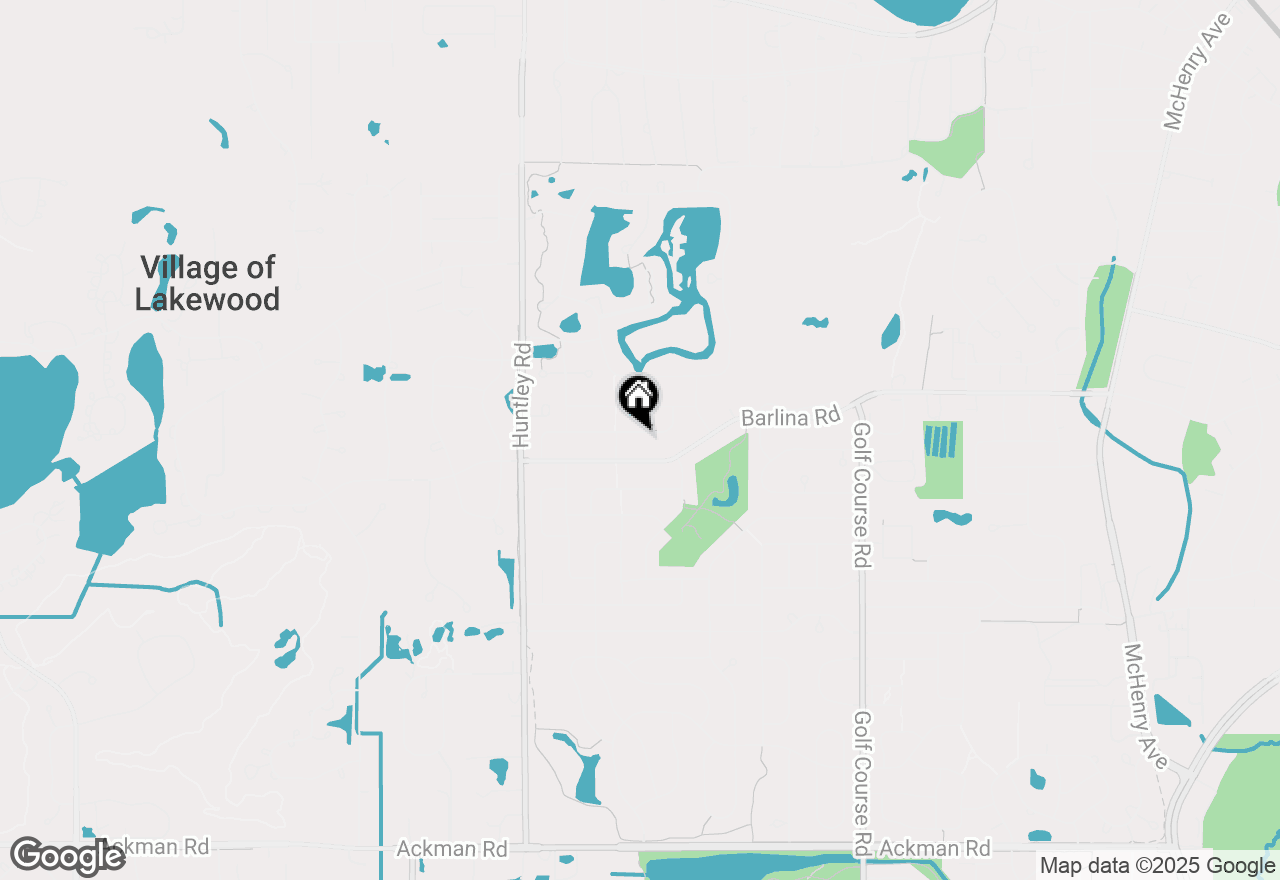 Map of 1043 Cedar Crest Drive, Crystal Lake, IL 60014