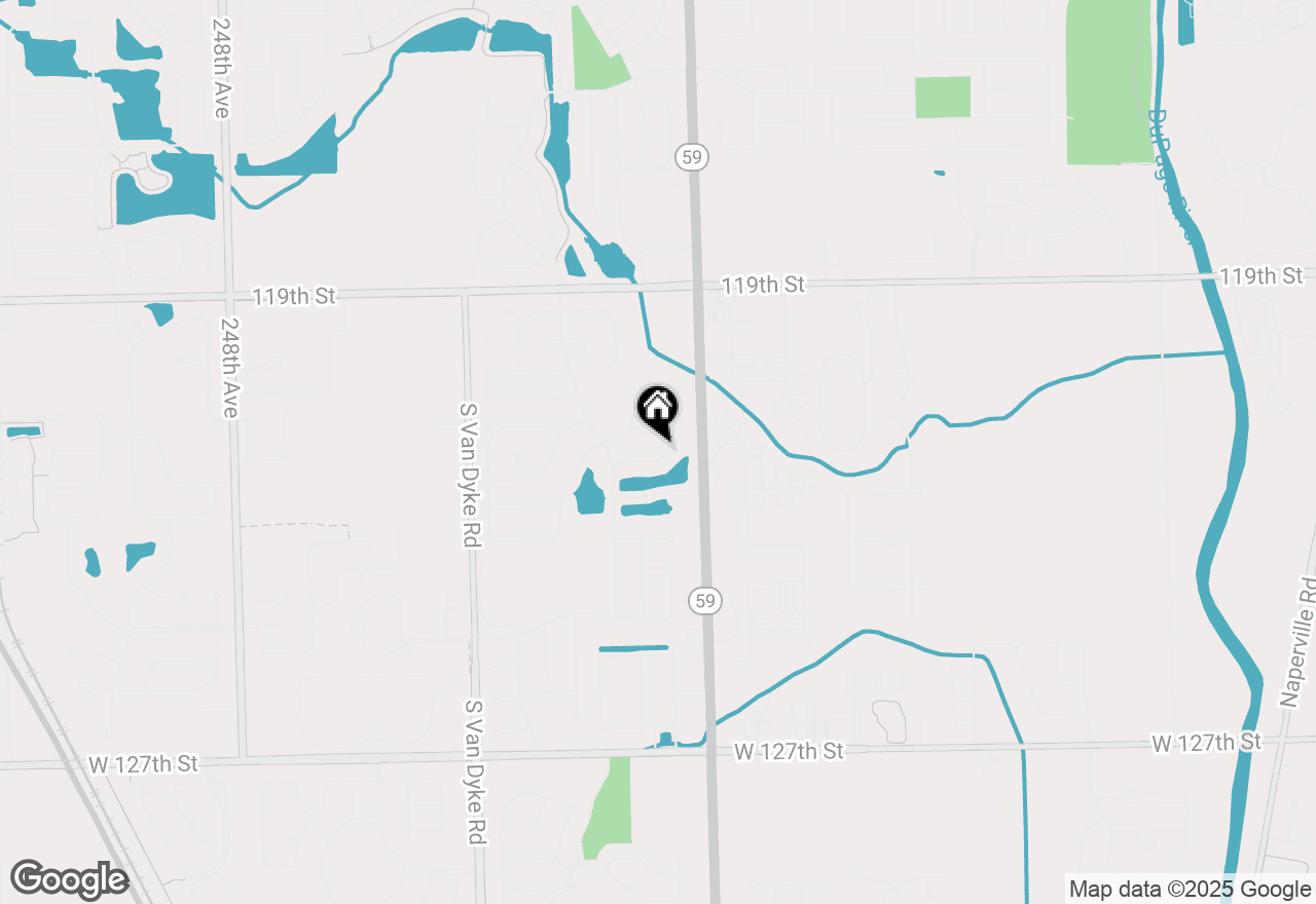 Map of 24058 Pear Tree Circle, Plainfield, IL 60585