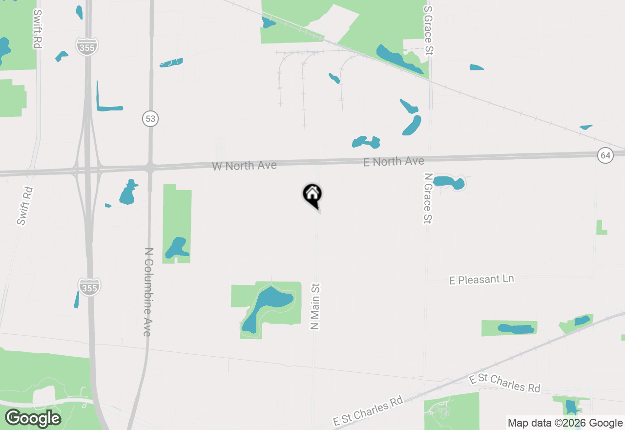 Map of 622 N Main Street, Lombard, IL 60148