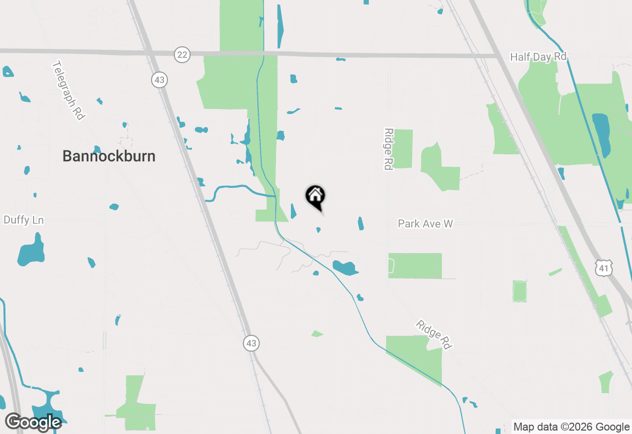 Map of 2214 Churchill Lane, Highland Park, IL 60035