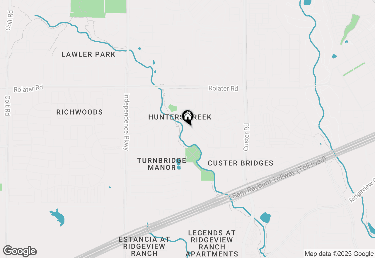 Map of 15221 Ridgewood Drive, Frisco, TX 75035