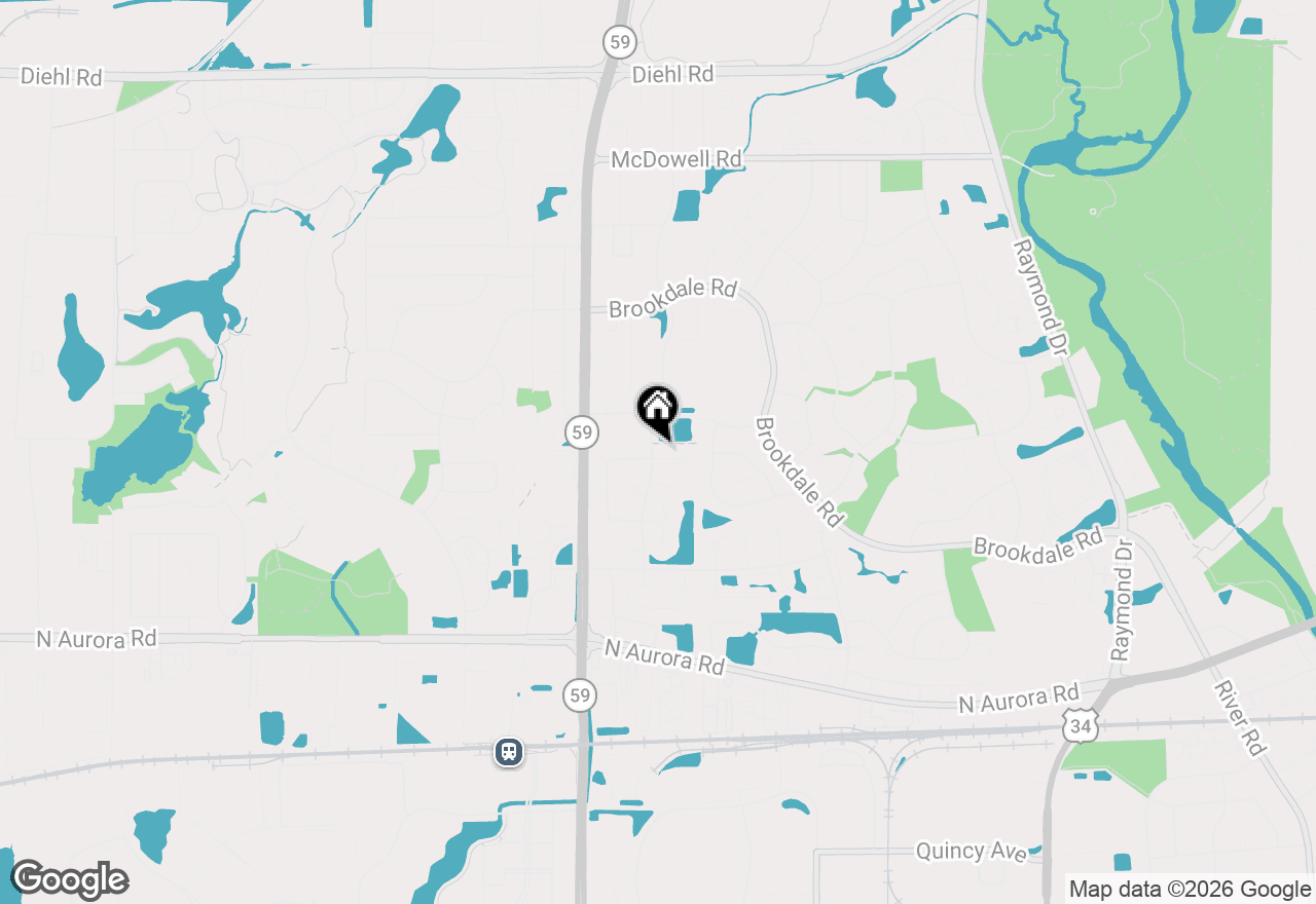 Map of 2759 Sheridan Court, Naperville, IL 60563