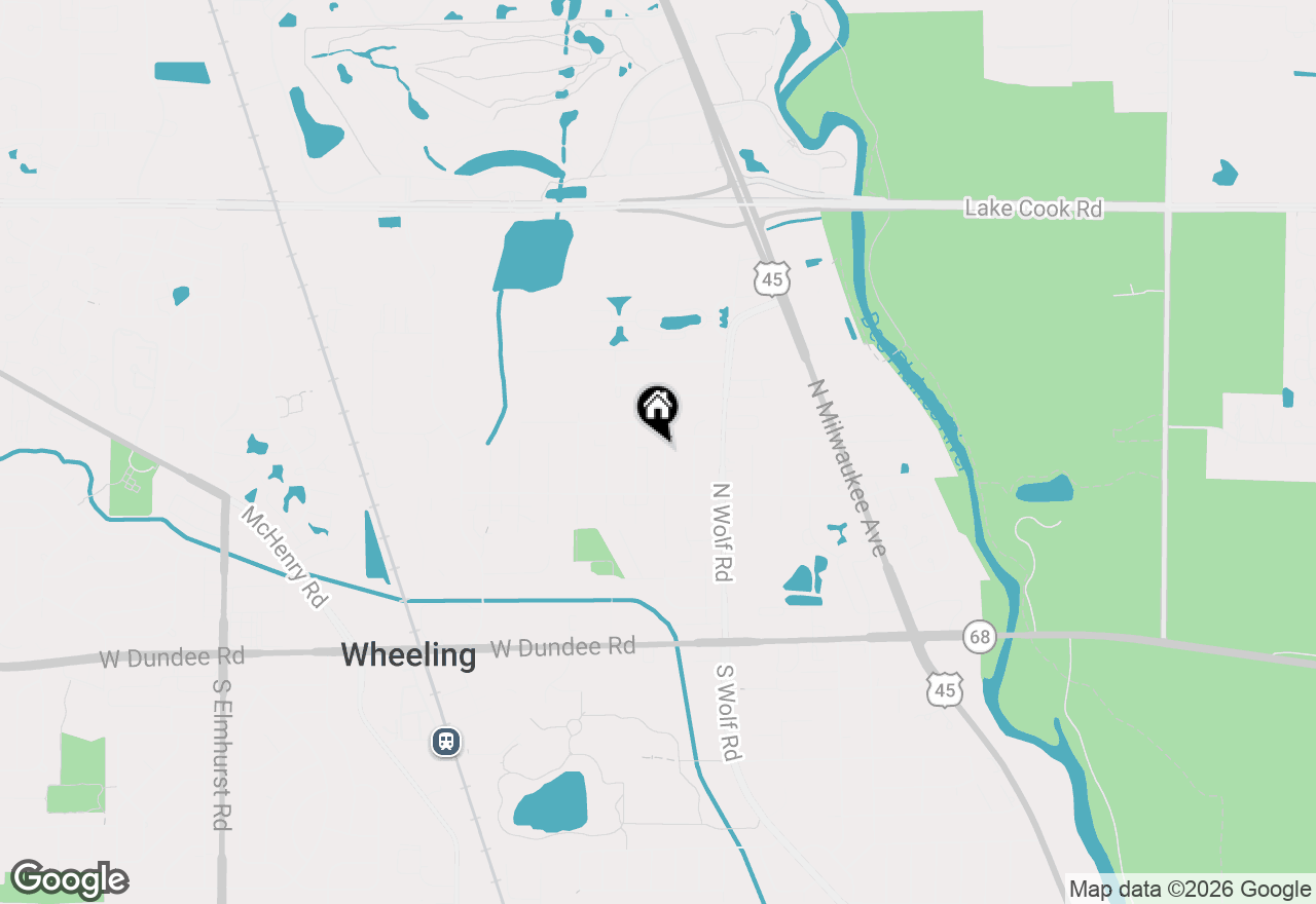Map of 300 6th Street, Wheeling, IL 60090