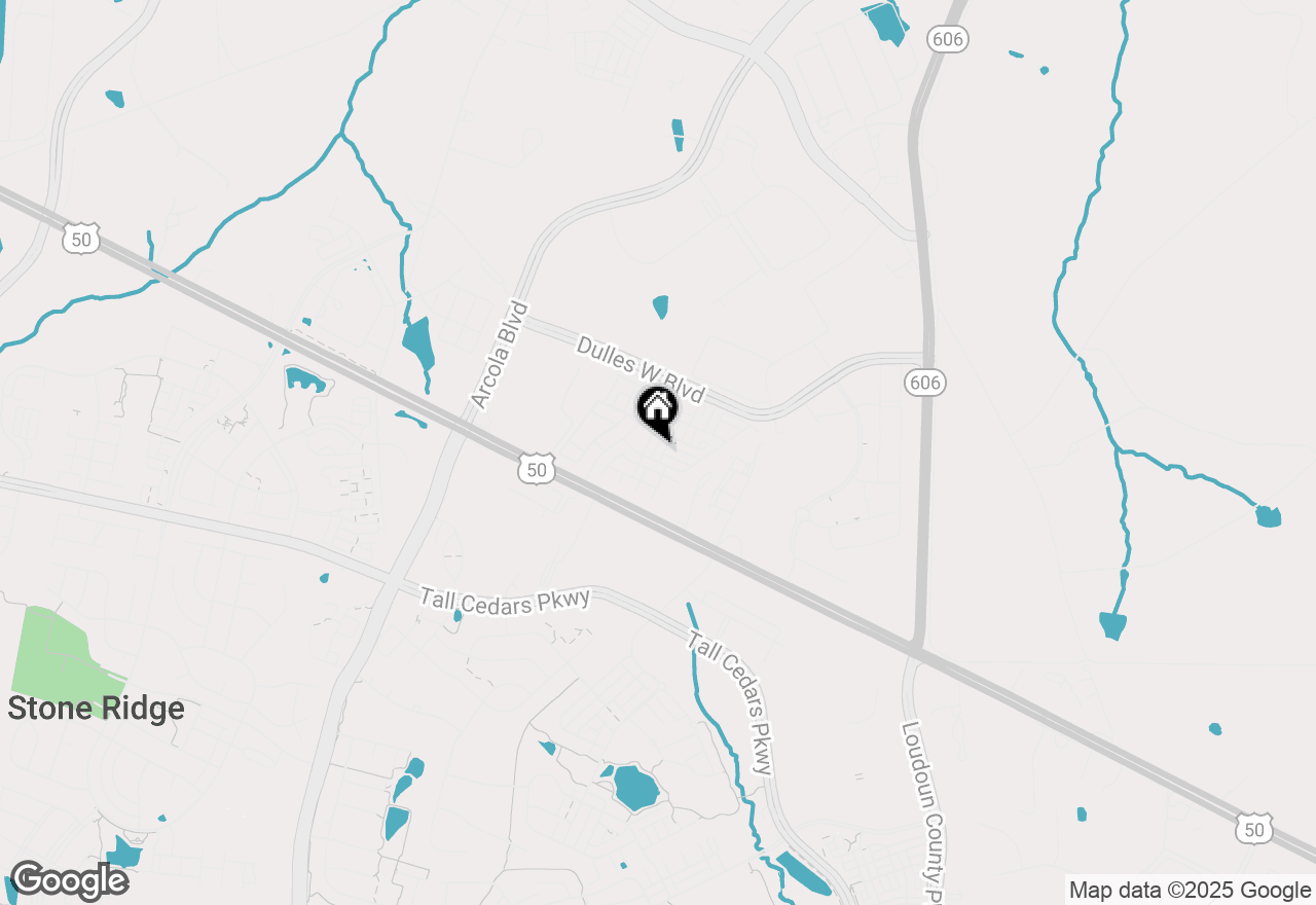 Map of 24673 Red Lake Terrace, Sterling, VA 20166