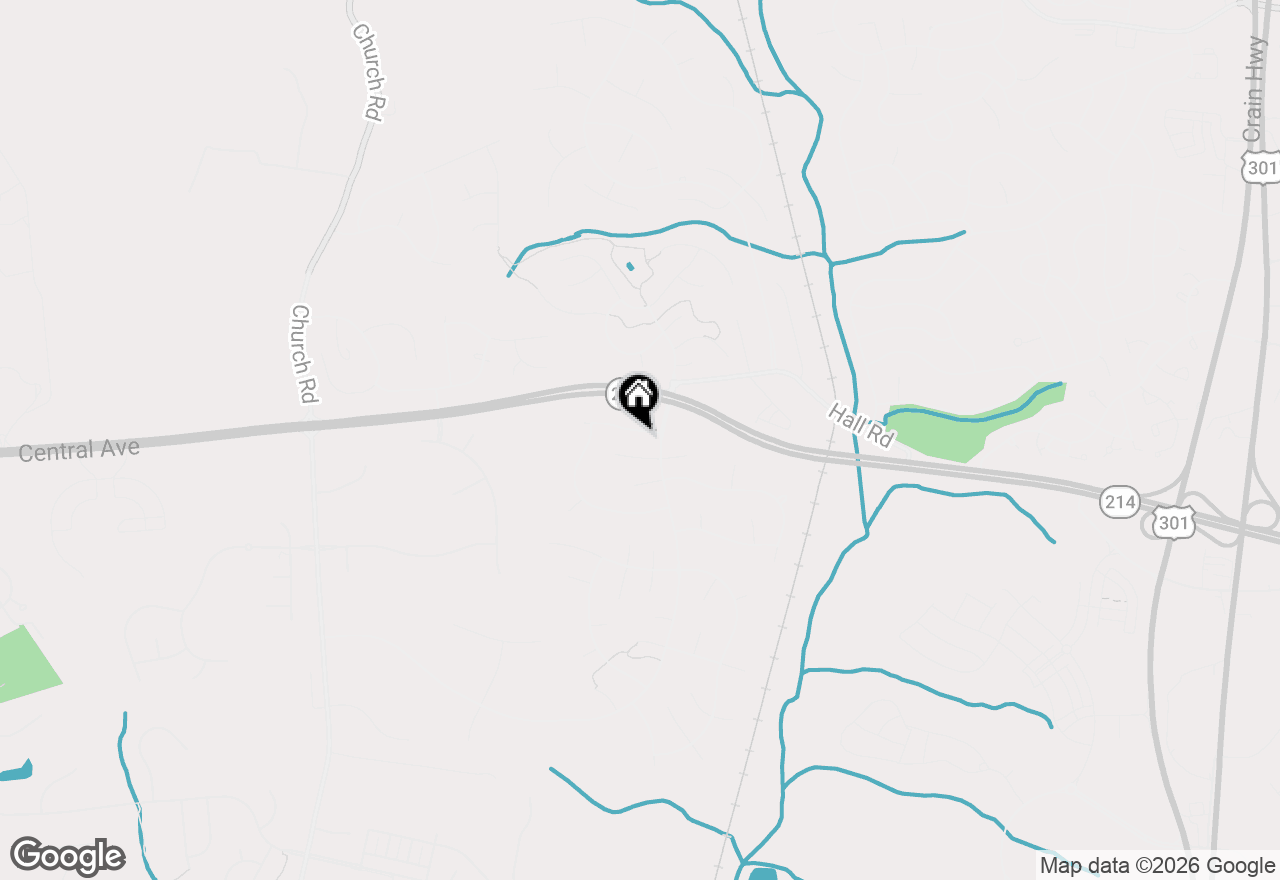 Map of 15105 Jerimiah Lane, Bowie, MD 20721