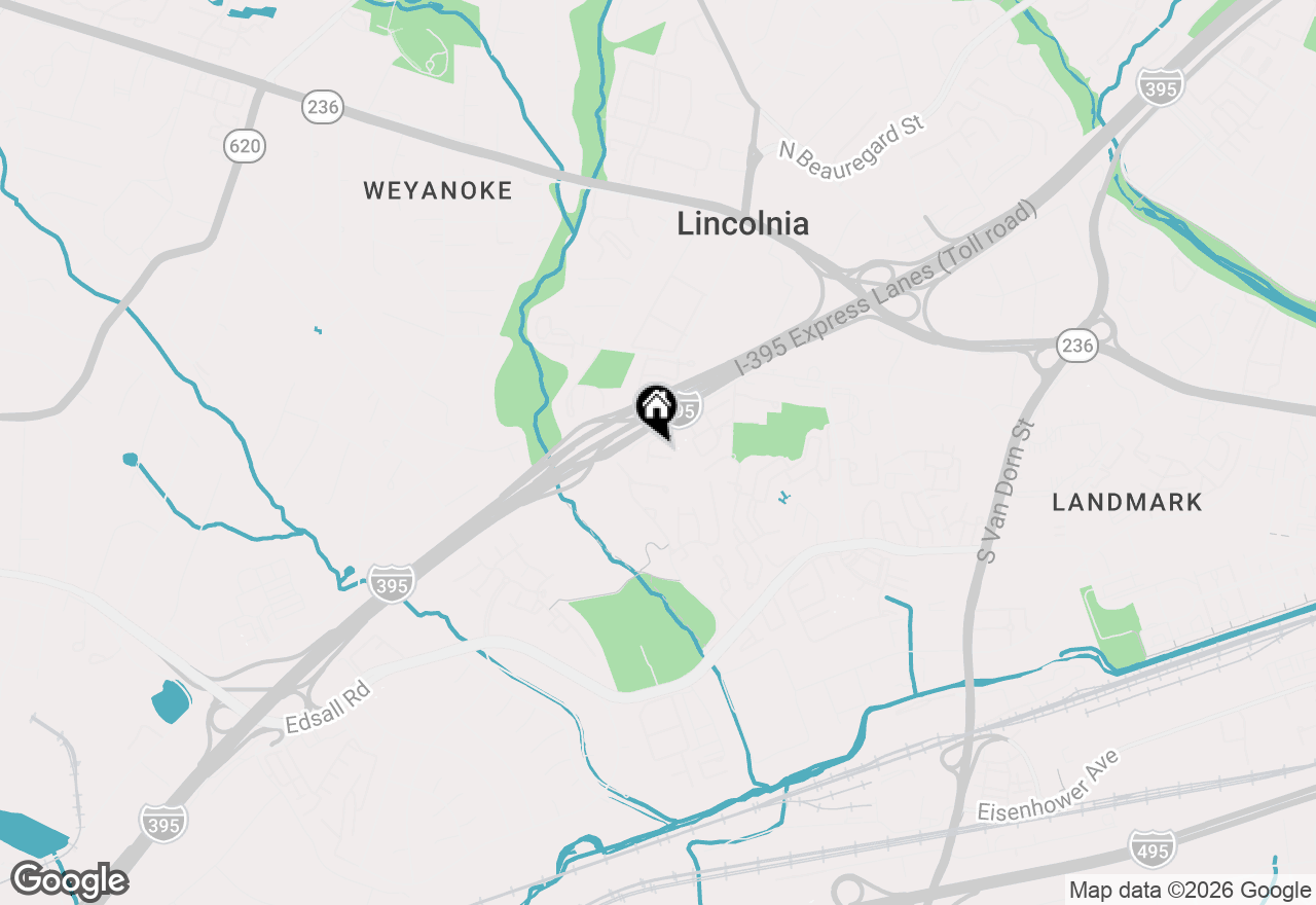 Map of 6366 Brampton Court, Alexandria, VA 22304