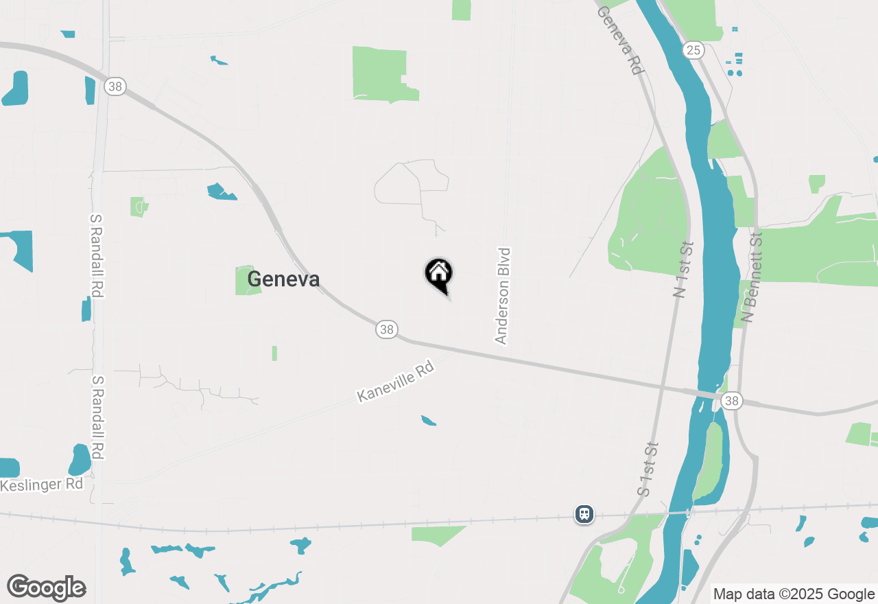 Map of 222 Logan Avenue, Geneva, IL 60134