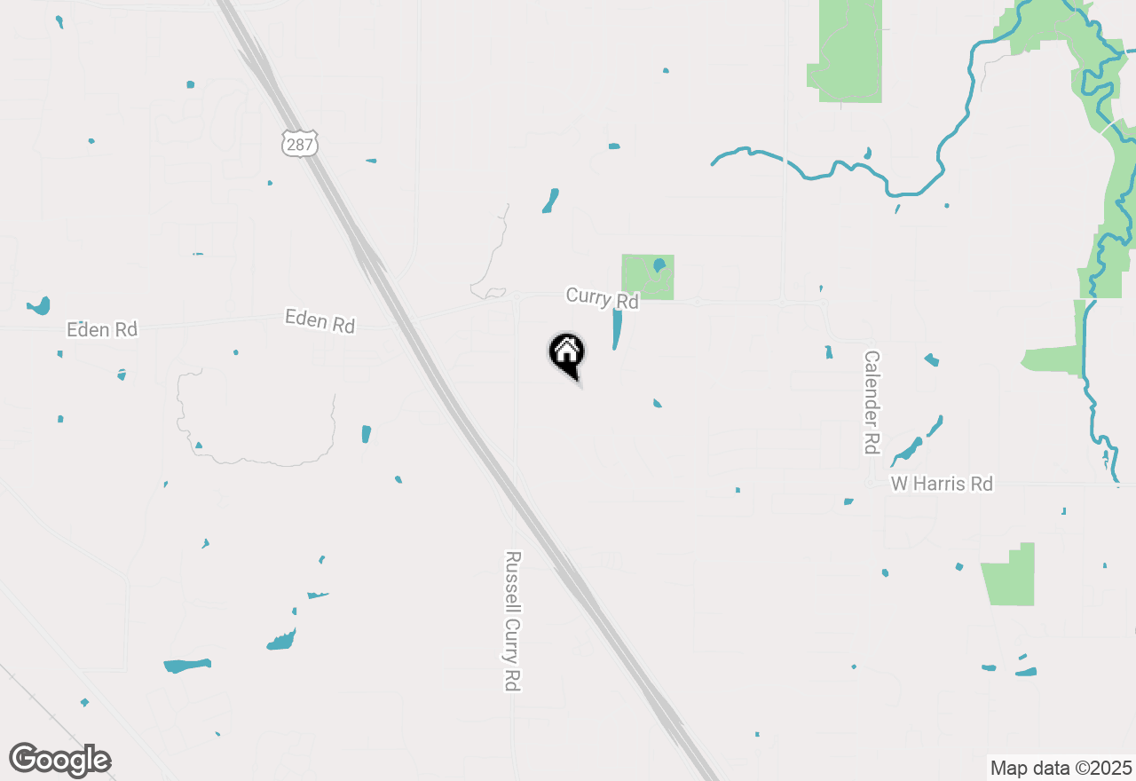 Map of 7015 Russell Curry Road, Arlington, TX 76001