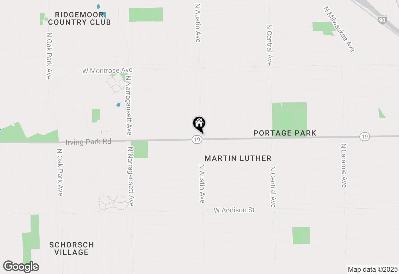 Map of 6000 W Irving Park Road #CORNER, Chicago, IL 60634