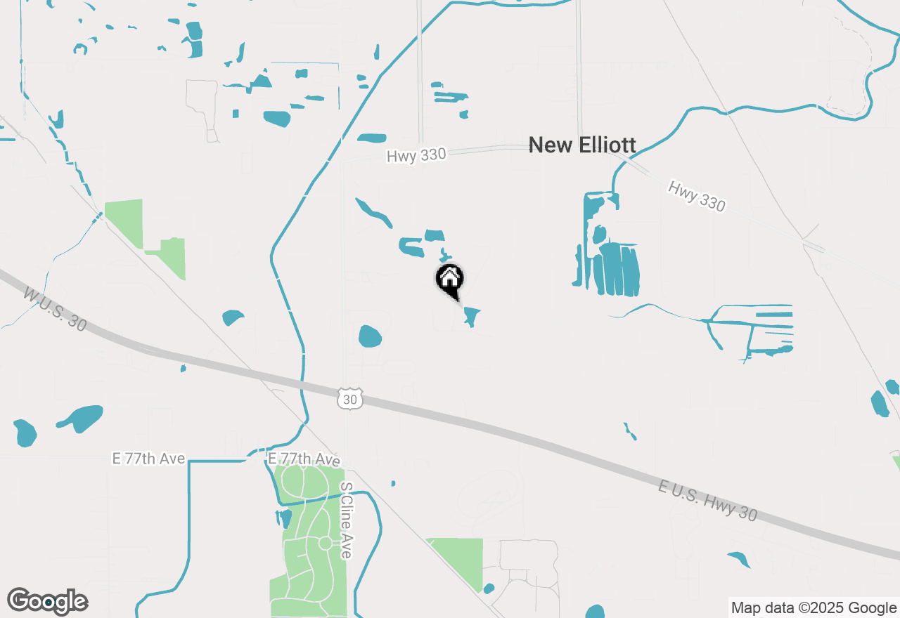 Map of 7351 Bradford Place, Schererville, IN 46375