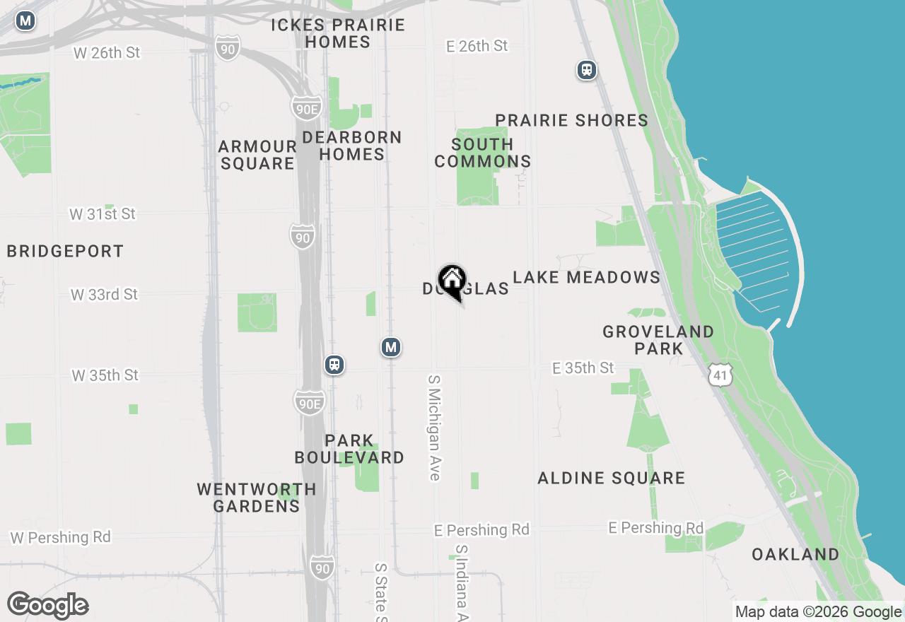 Map of 3330 S Indiana Avenue #2N, Chicago, IL 60616