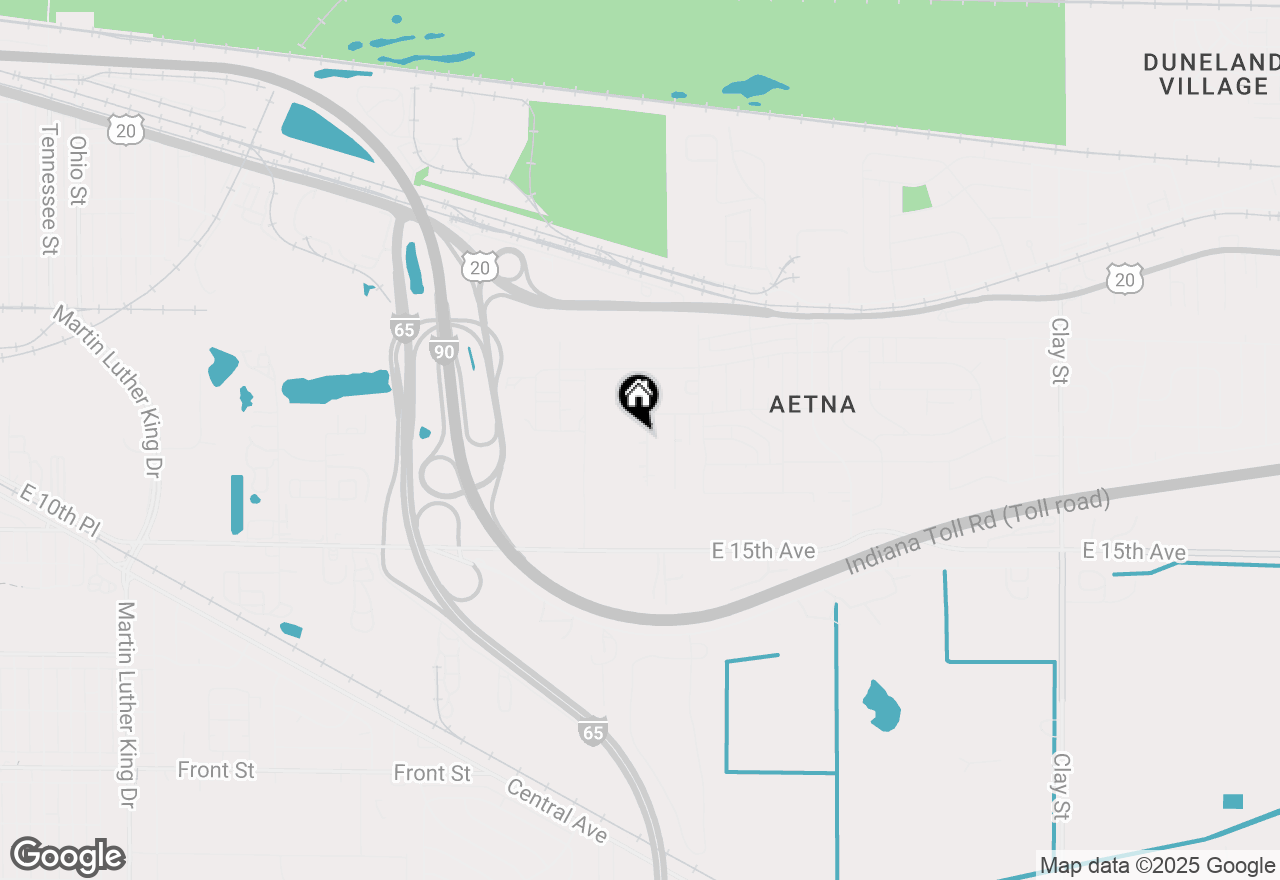 Map of 1236 Dakota, Gary, IN 46403