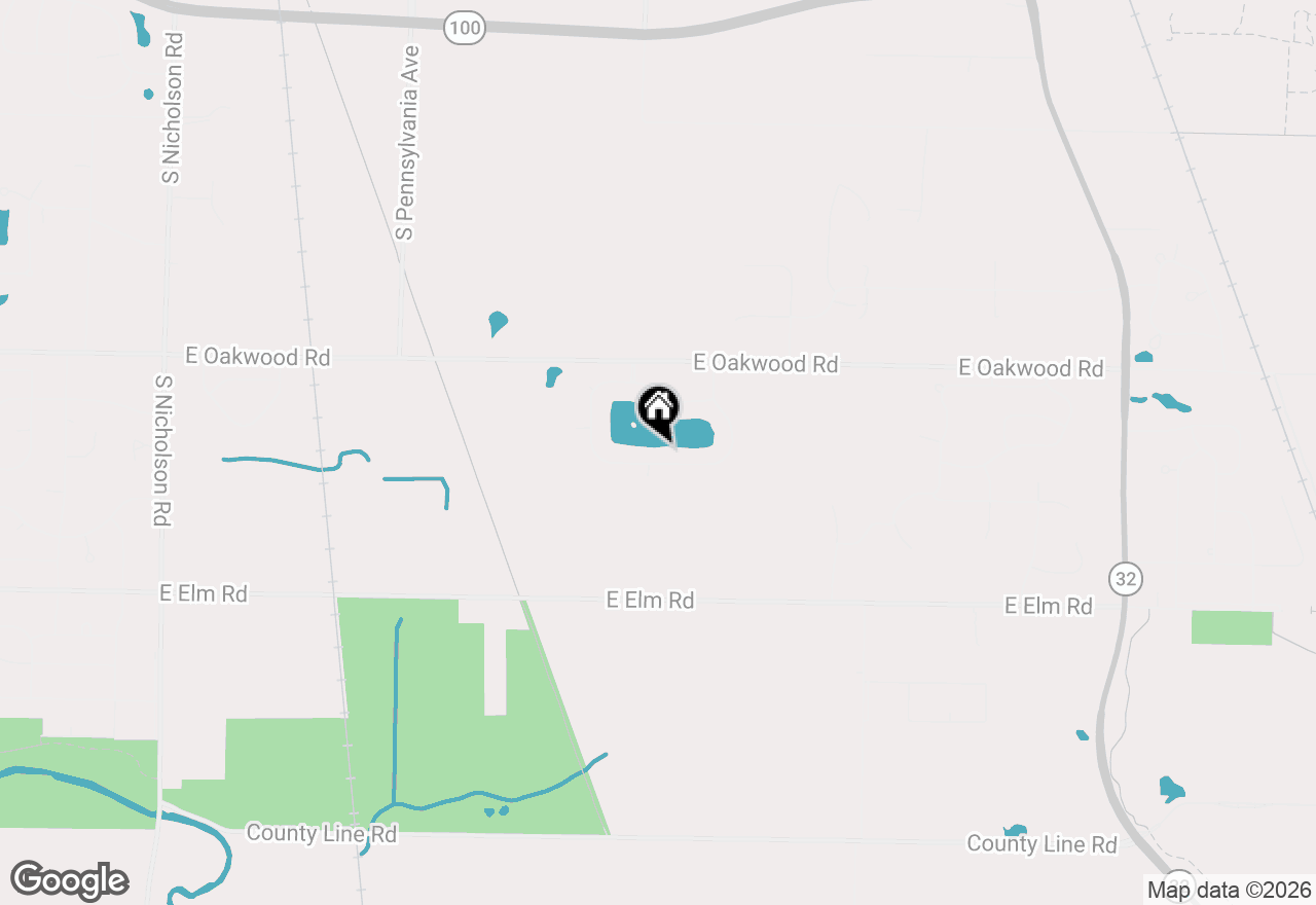 Map of 3212 E Lindy Ln, Oak Creek, WI 53154