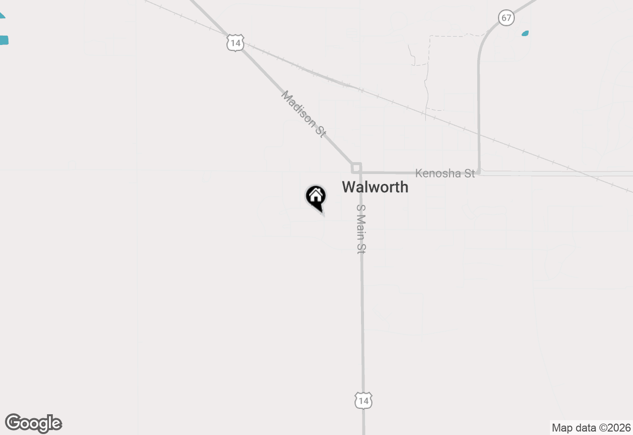 Map of 310 Phillips Ave, Walworth, WI 53184