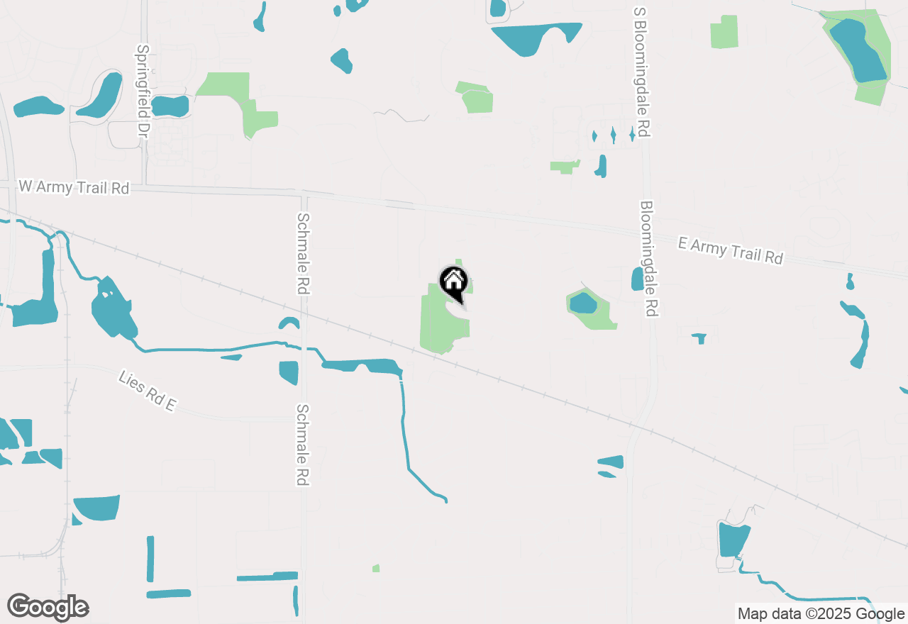 Map of 15 Yardley Court #15, Glendale Heights, IL 60139