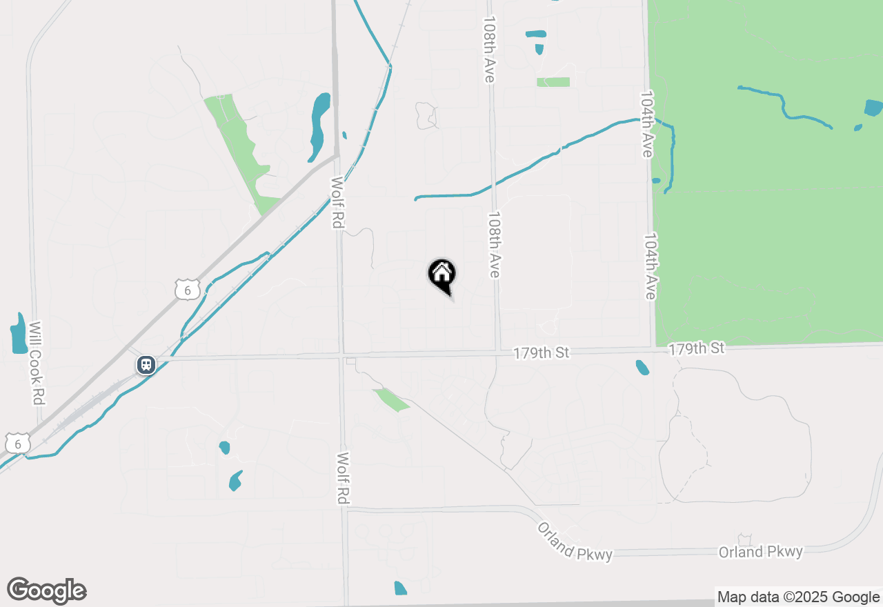 Map of 17745 New Hampshire Court, Orland Park, IL 60467