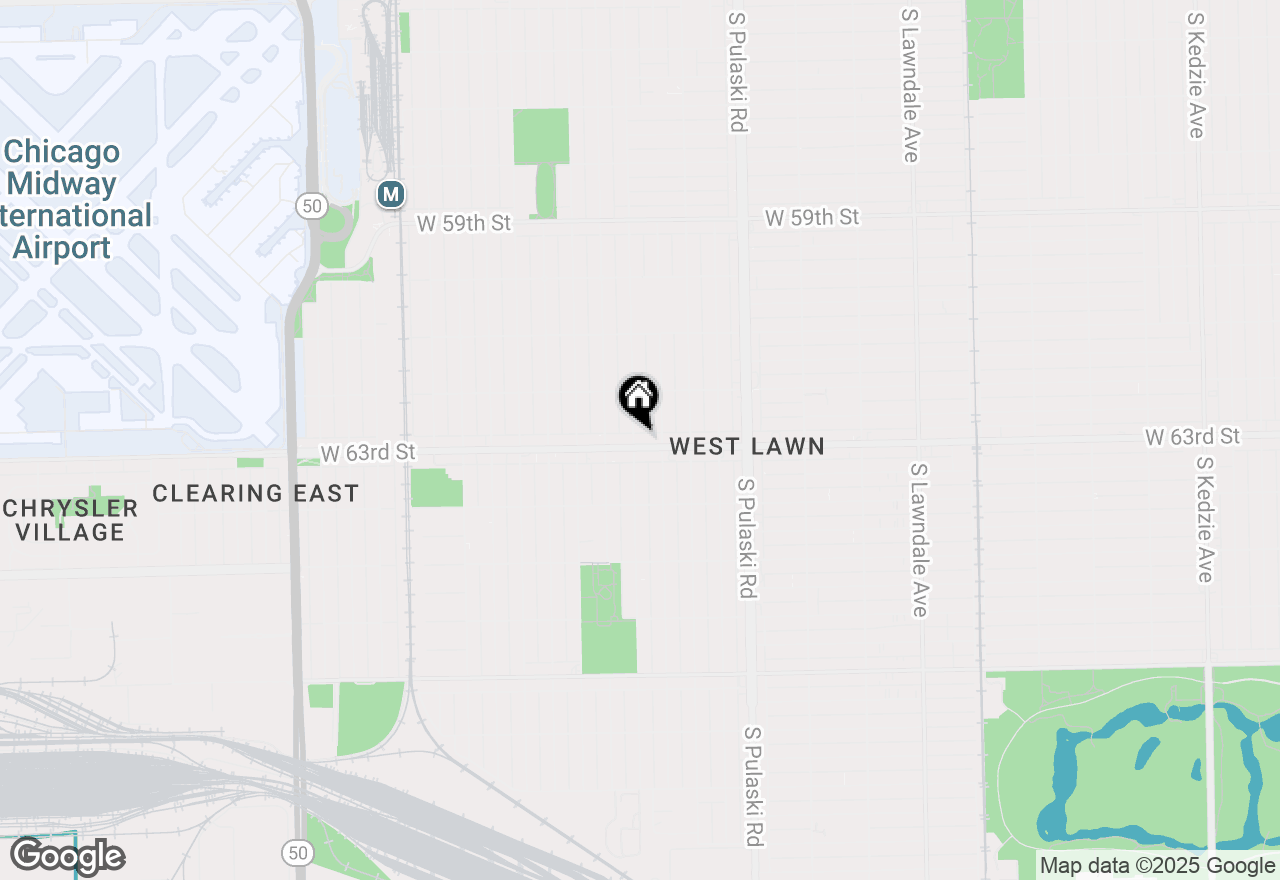 Map of 4158 W 63rd Street, Chicago, IL 60629