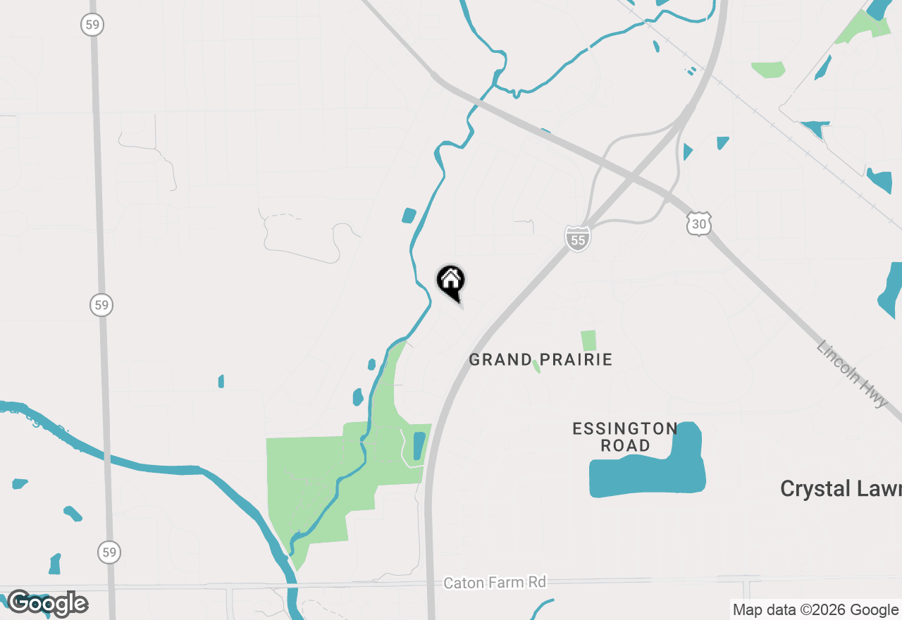 Map of 23058 Arbor Creek Drive, Plainfield, IL 60586