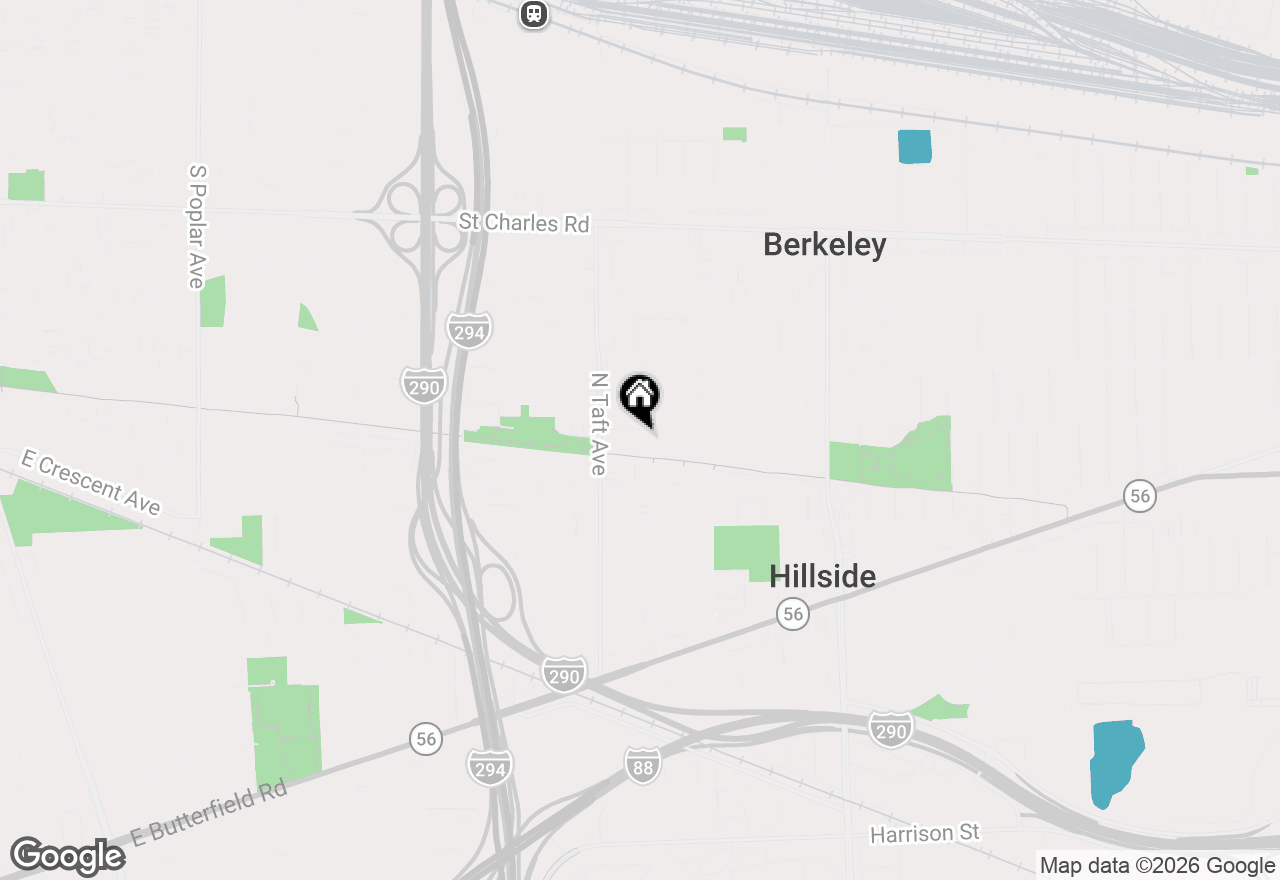 Map of 5709 Rose Court, Berkeley, IL 60163