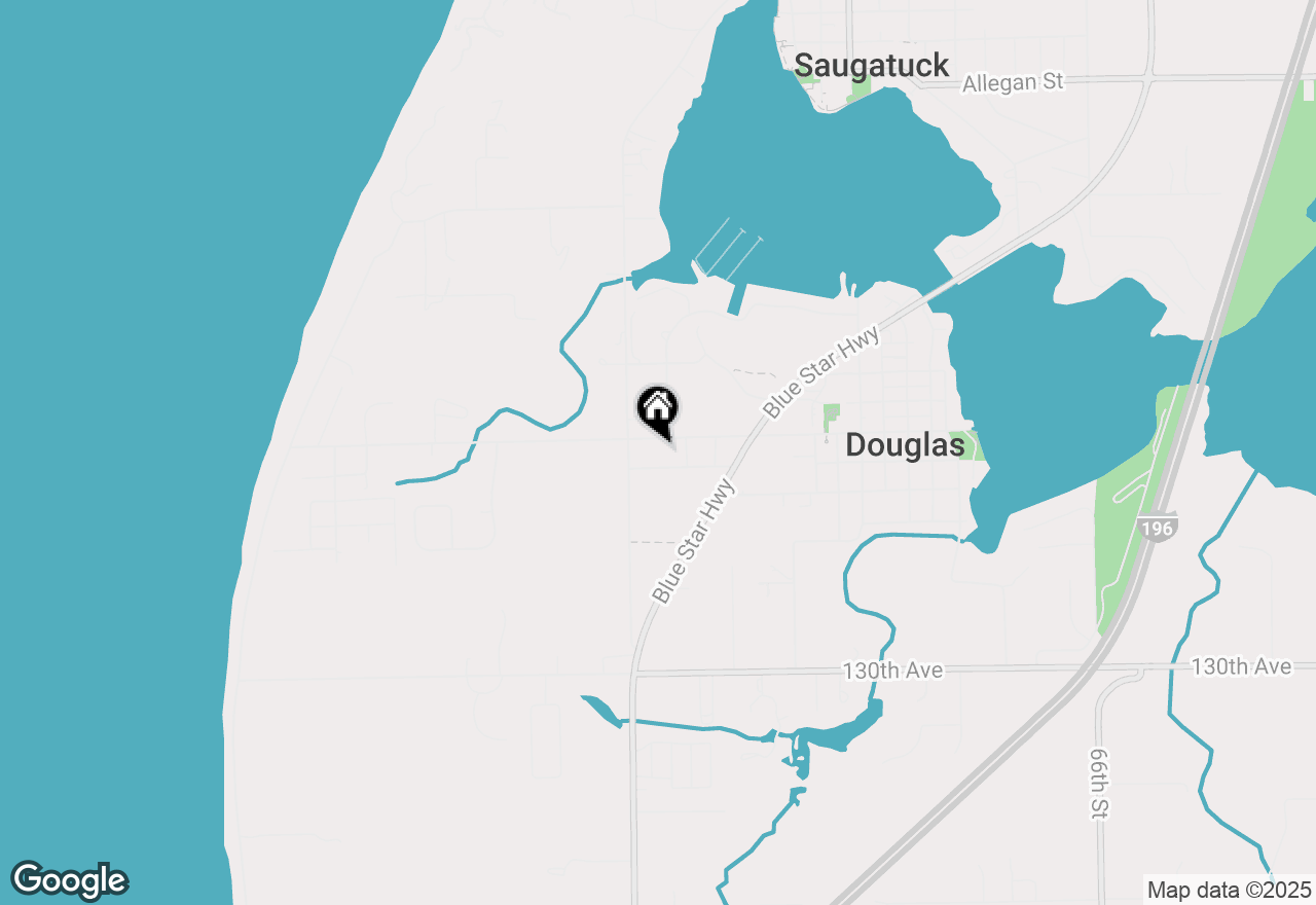 Map of 424 Fremont Street #6, Douglas, MI 49406