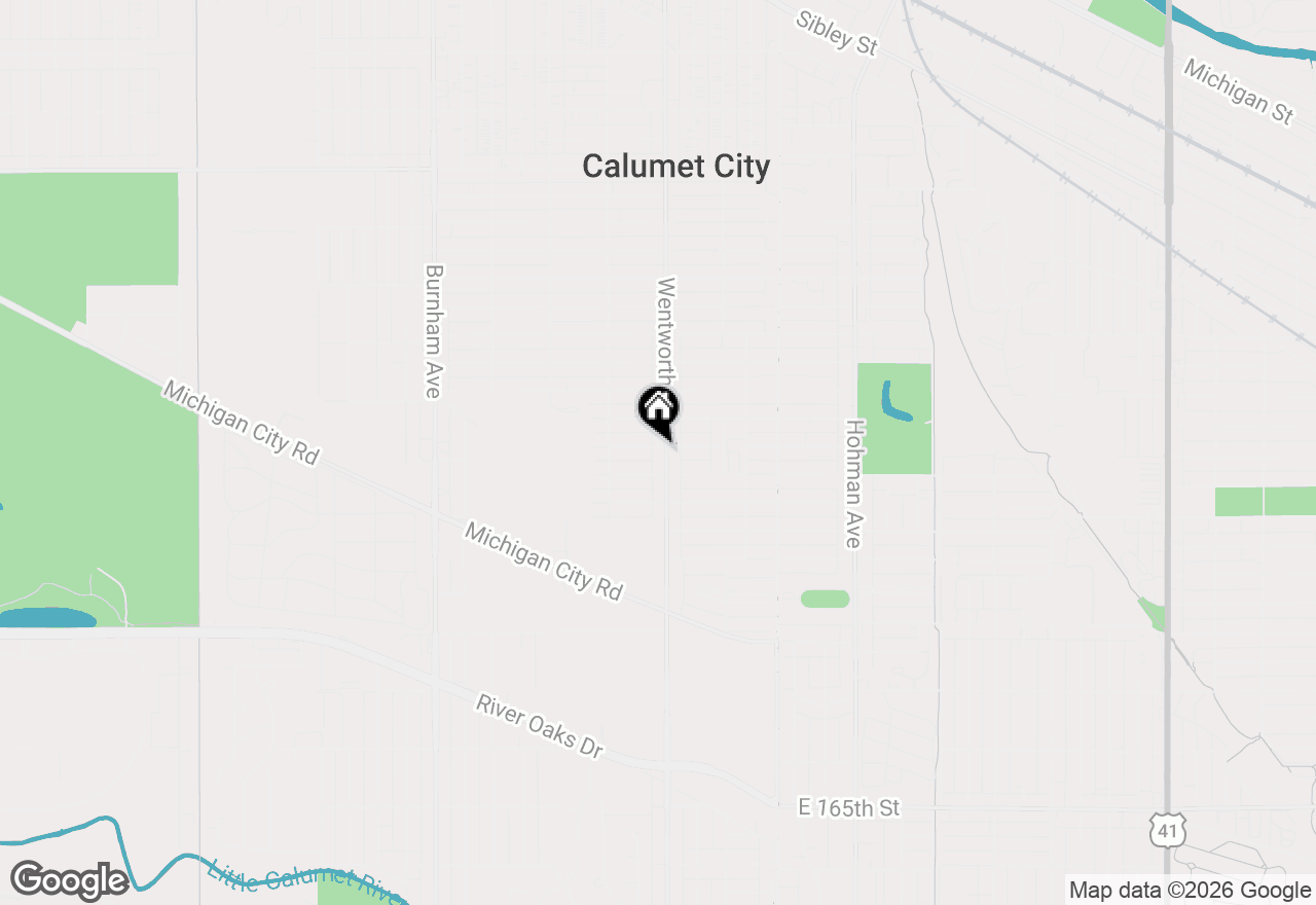 Map of 954 Wentworth Avenue, Calumet City, IL 60409