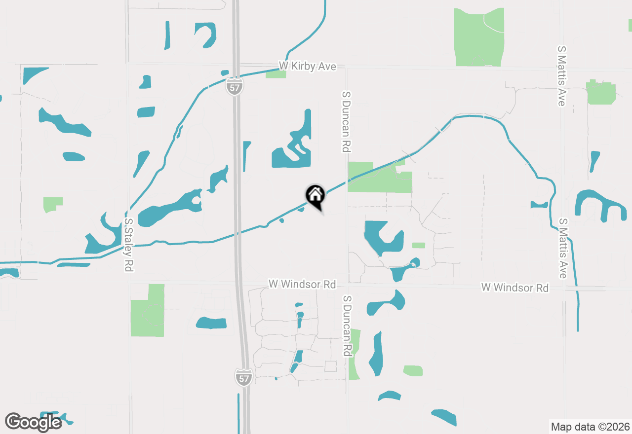 Map of 22 Fields East, Champaign, IL 61822
