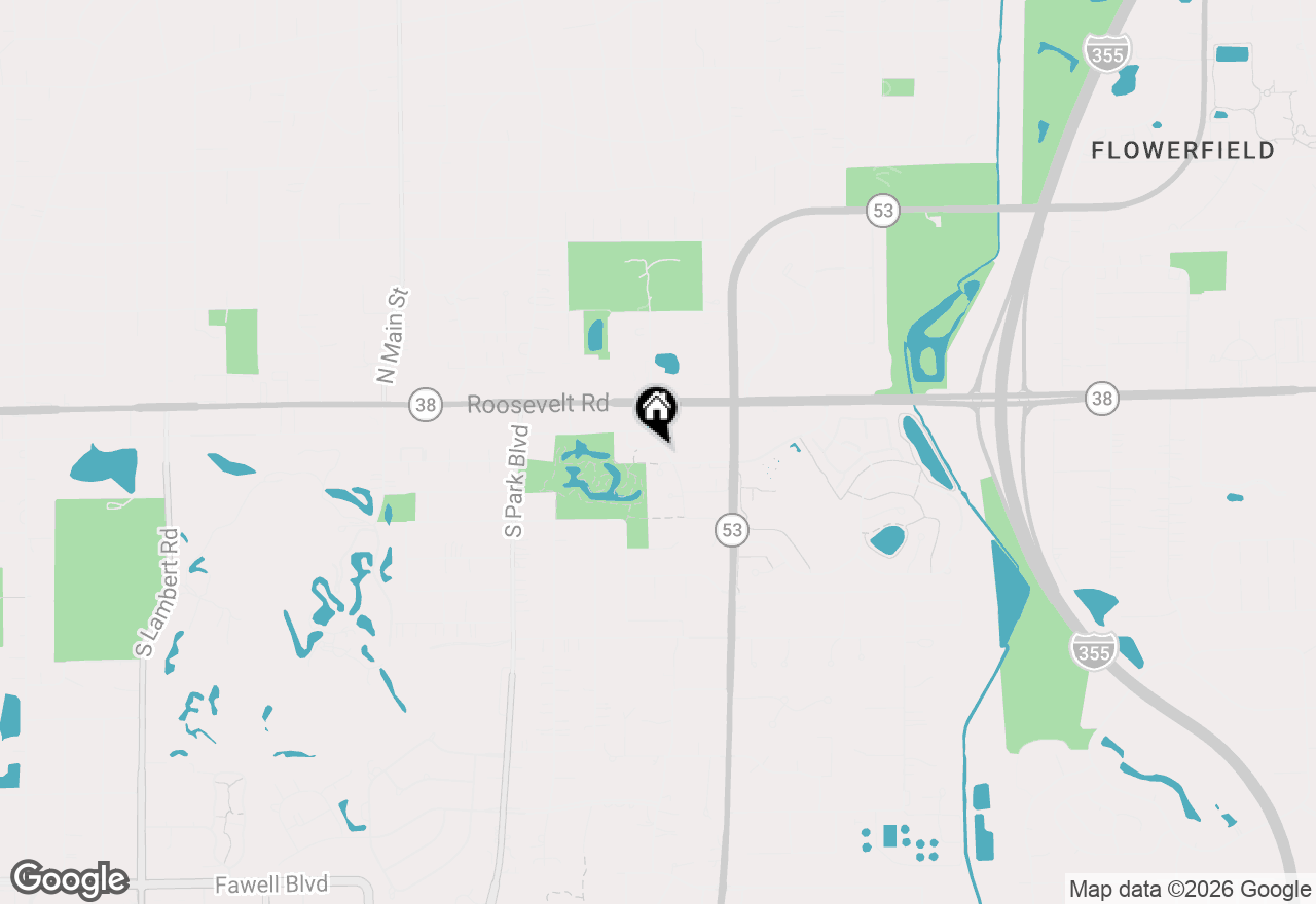 Map of 731 Kingsbrook Glen, Glen Ellyn, IL 60137