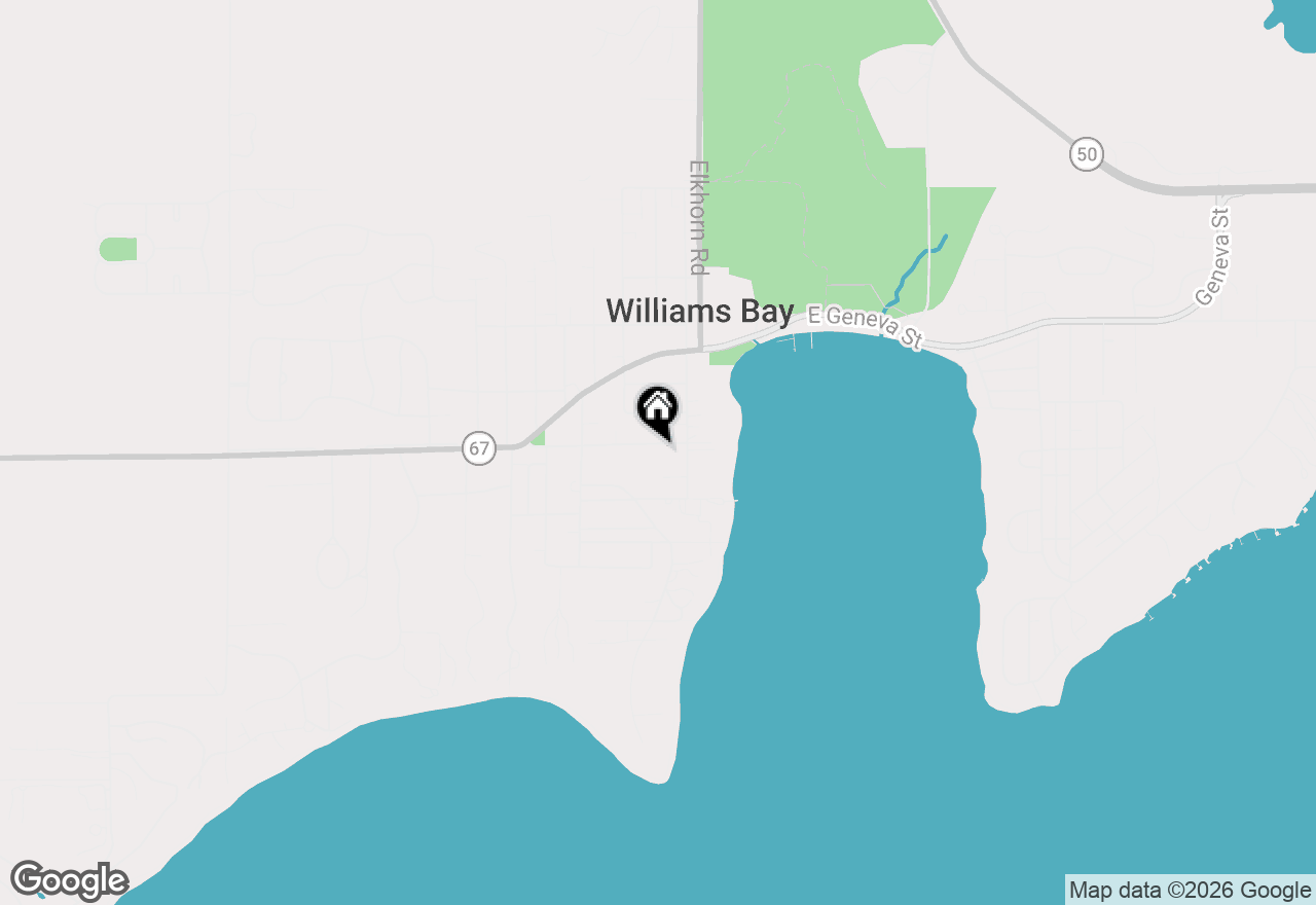 Map of 41 Congress St, Williams Bay, WI 53191