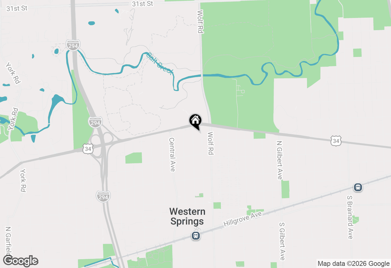 Map of 3829 Grand Avenue, Western Springs, IL 60558