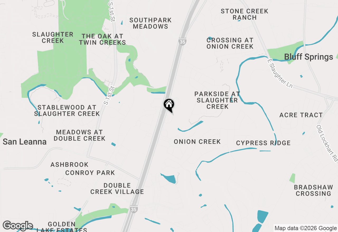 Map of 10505 S I-35 Frontage Rd #528, Austin, TX 78747