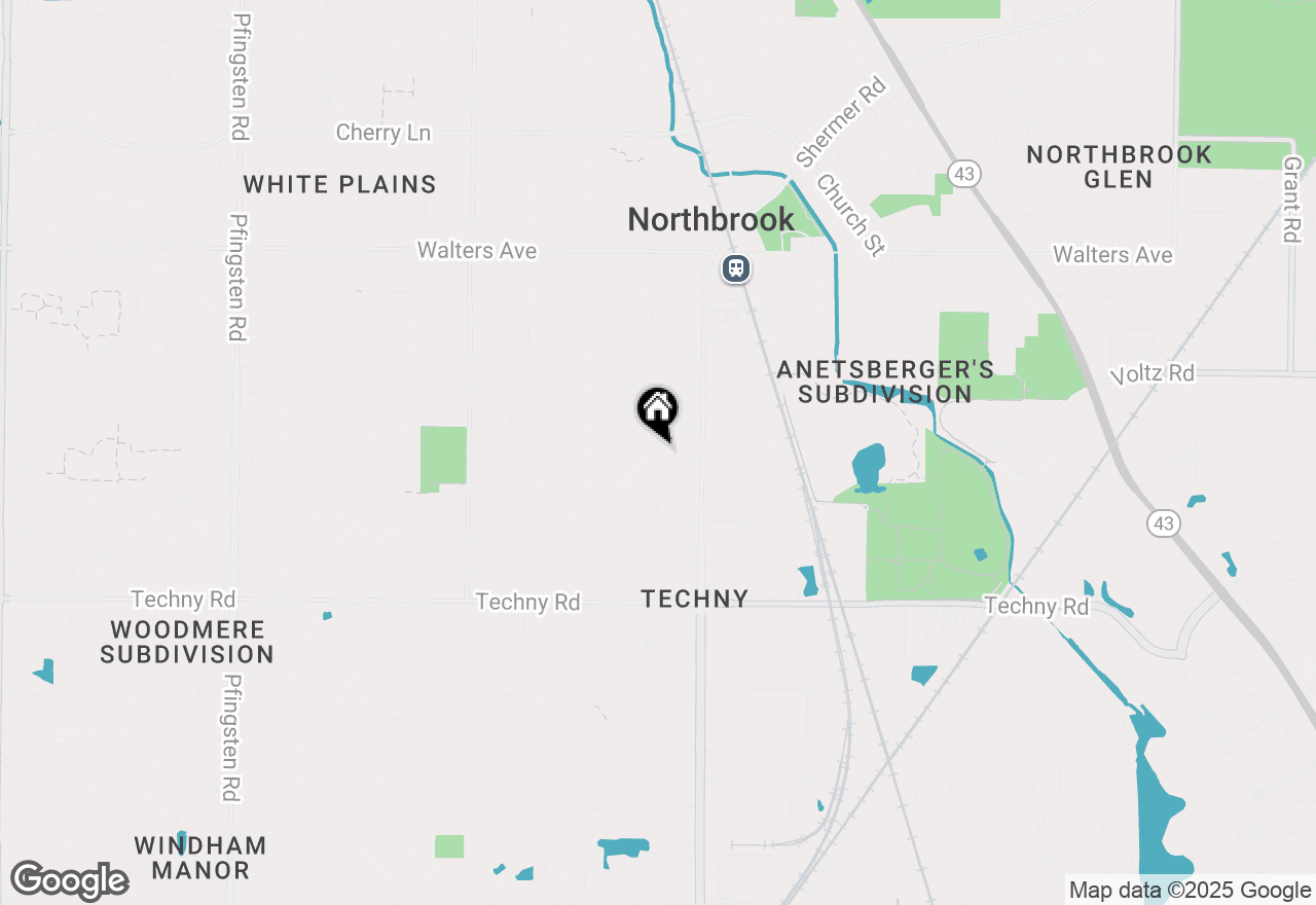 Map of 2060 Brentwood Road, Northbrook, IL 60062