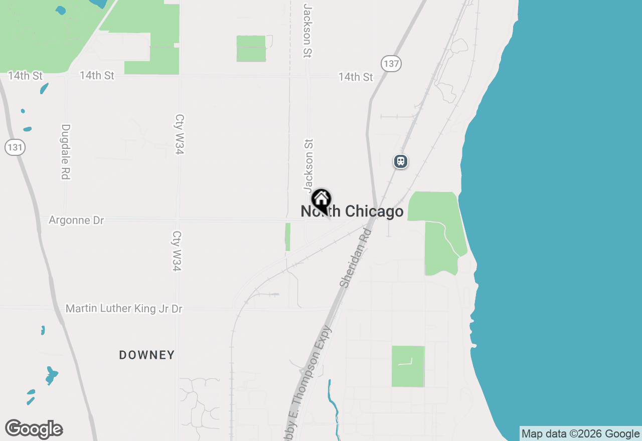 Map of 0 Argonne Drive, North Chicago, IL 60064