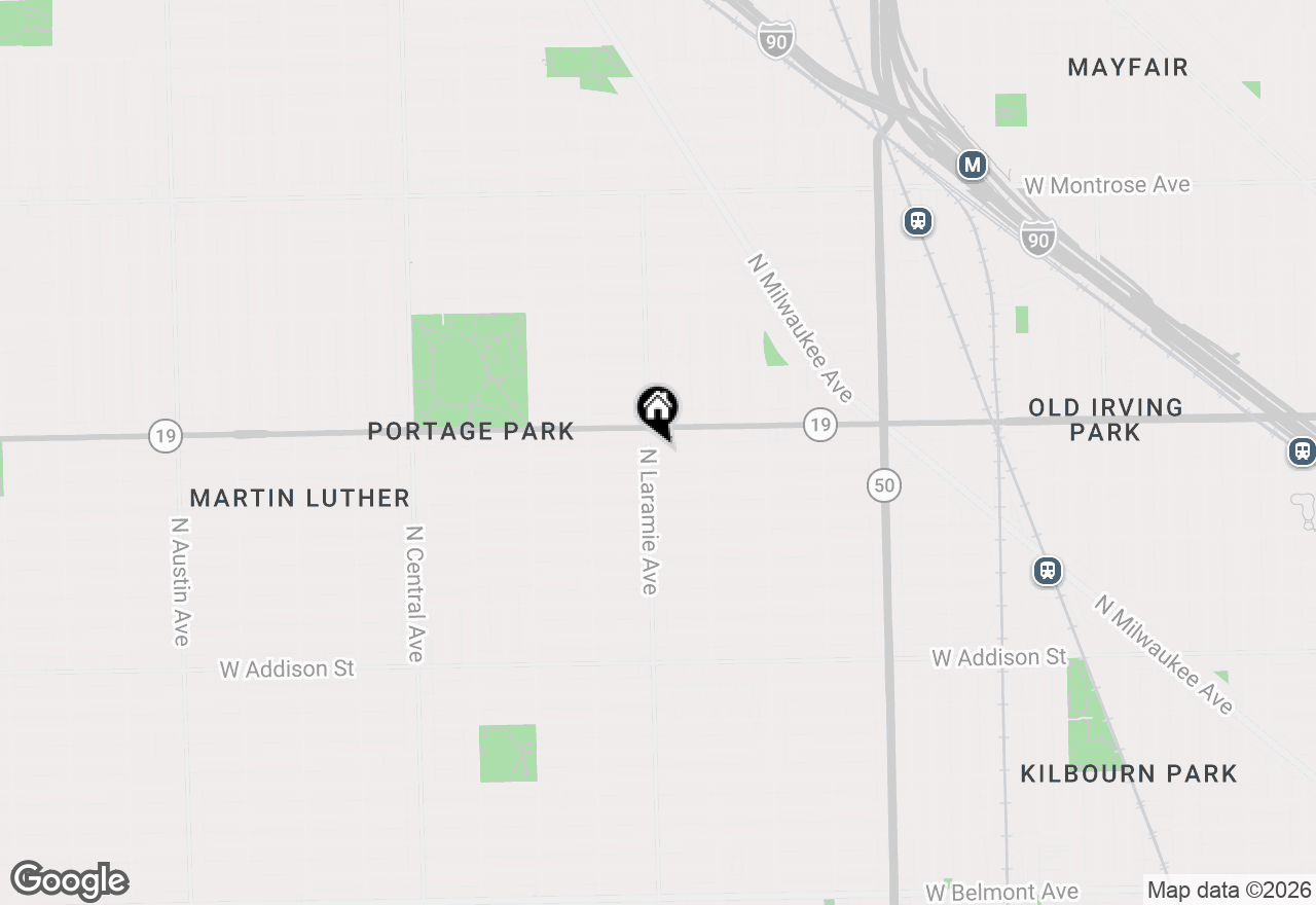 Map of 5150 W Dakin Street, Chicago, IL 60641