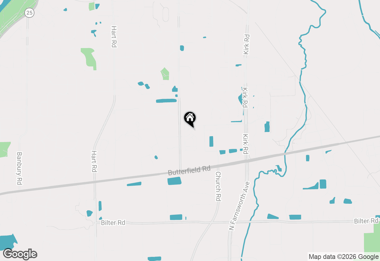Map of 3073 Abbey Circle, Aurora, IL 60504