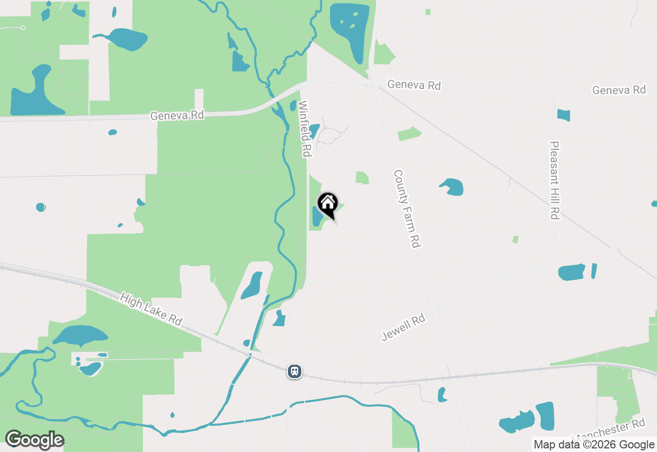 Map of 0N421 Winfield Scott Drive, Winfield, IL 60190