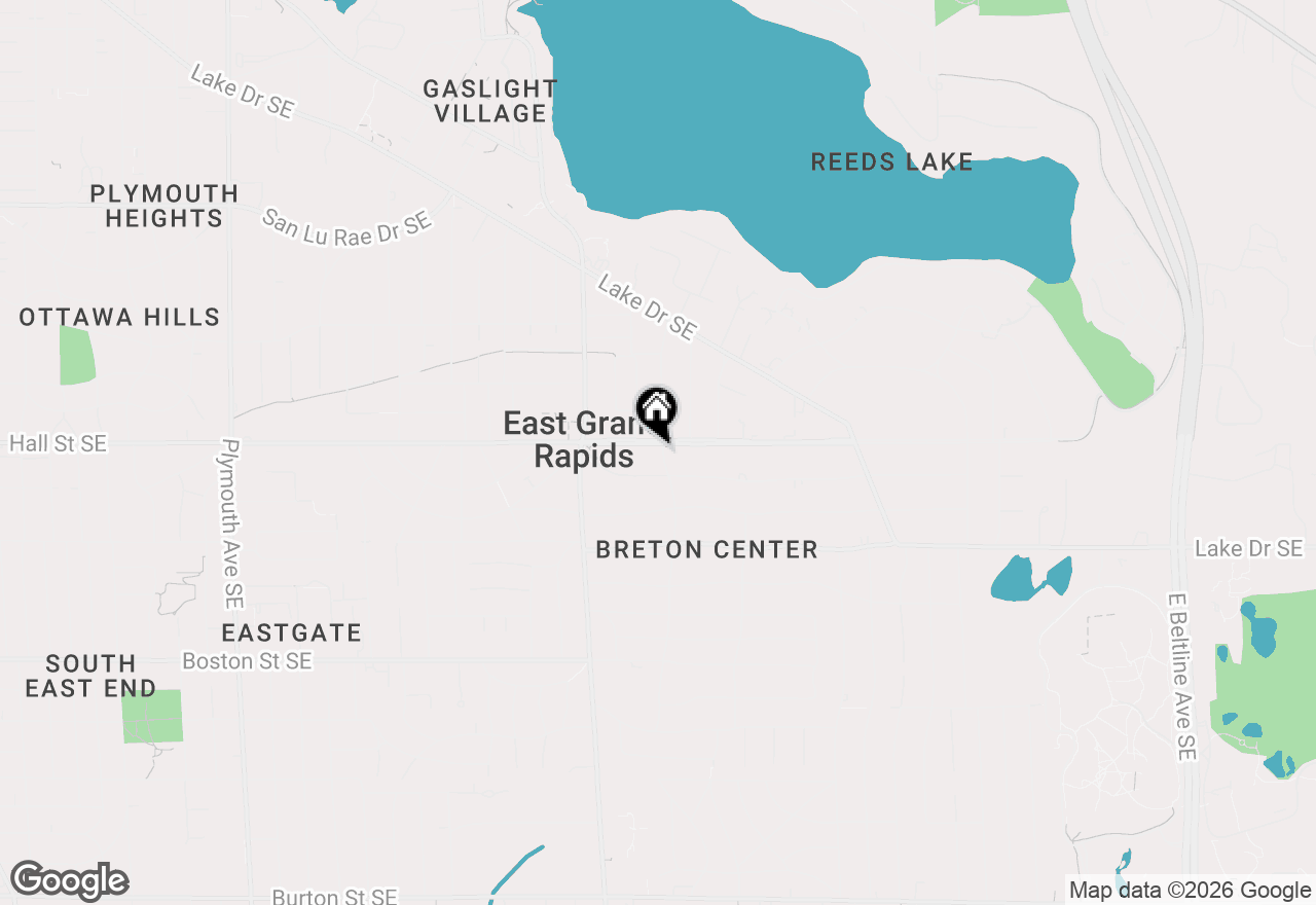 Map of 2514 Hall Street Se, Grand Rapids, MI 49506