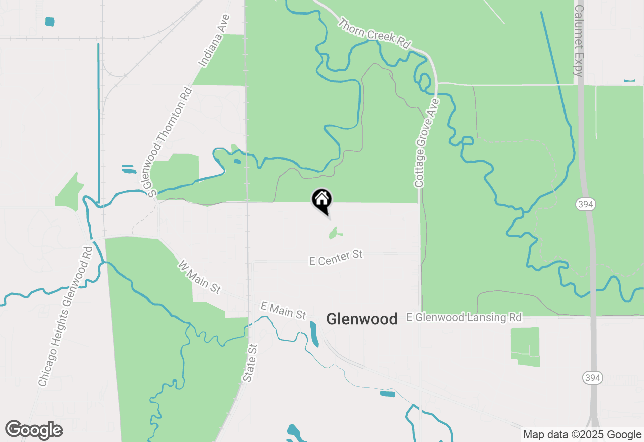 Map of 231 E Tulip Drive, Glenwood, IL 60425