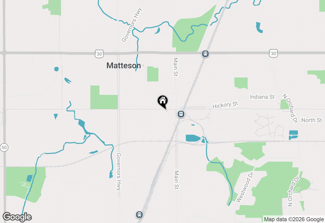 Map of 3704 215th Street #205, Matteson, IL 60443